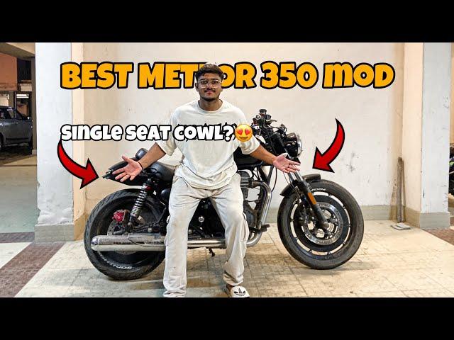 BEST METEOR 350 MODIFIED | Modification series 2 | METEOR350 CUSTOMISED