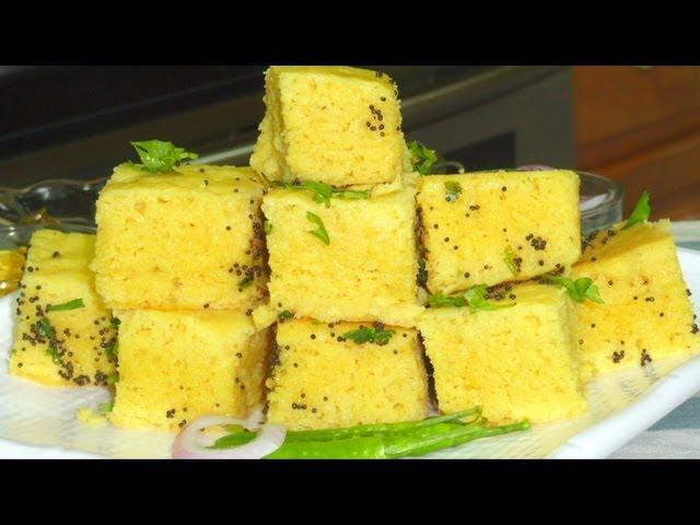 Vateli Dal na Khaman Recipe Video - Savory Sponge Cake By Bhavna