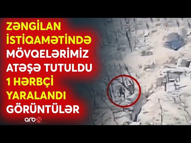 SON DƏQİQƏ! Azərbaycanın hərbi mövqeləri atəşə tutuldu: 1 hərbçimiz yaralandı-GÖRÜNTÜLƏR