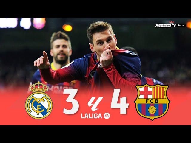 Real Madrid 3 x 4 Barcelona ● La Liga 13/14 Extended Goals & Highlights HD