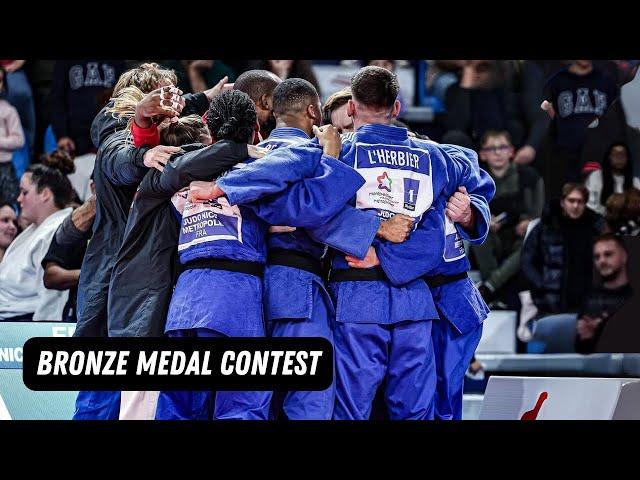 SGS JUDO vs JUDO NICE METROPOLE  - Bronze Medal Contest | European Club Championships