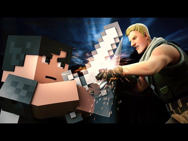 "Bad Fighter" - A Minecraft Original Music Video vs Fortnite  - Imagine Dragons Parody "Bad Liar"