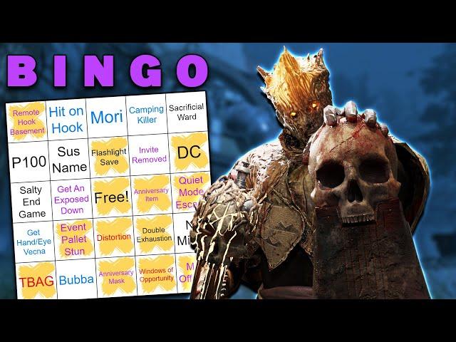 Dead by Daylight Anniversary Bingo is TOO FUN