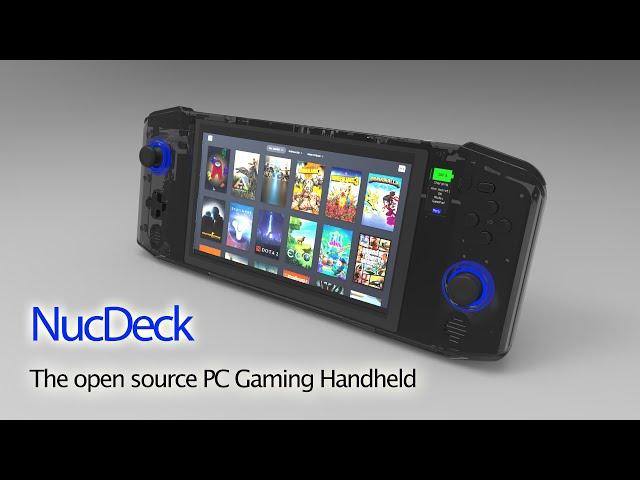 NucDeck - The DIY windows gaming handheld - Episode One