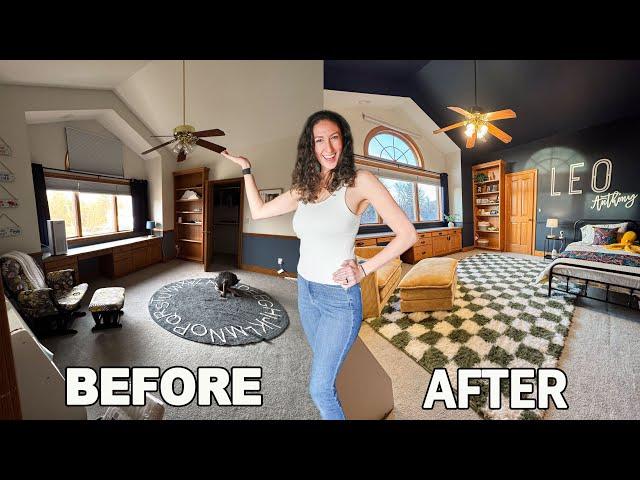 I SURPRISED MY HUSBAND WITH A BEDROOM MAKEOVER!!!