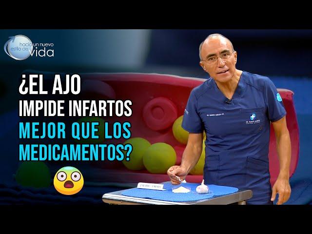 ¿El ajo es mejor que los medicamentos para prevenir infartos?   