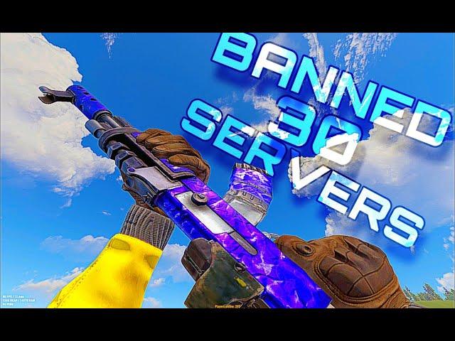 Banned from 30 servers ft-Qaixx | Rust PvP Montage