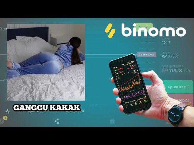 GANGGU KAKAK MAIN BINOMO TREDING FOREX PROFIT 2.5 JUTA RUPIAH FFT CRYPTO IDX