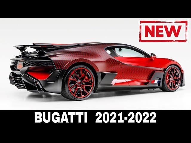 Top 9 New Bugatti Supercars and Bespoke Special Editions for 2022