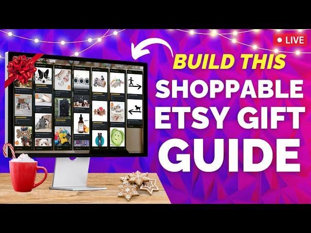 Workshop: Build A Shoppable Etsy Gift Guide - The Friday Bean Coffee Meet