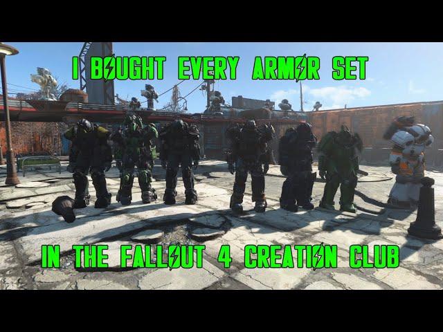 Rating Every Fallout 4 Creation Club Set of Armor