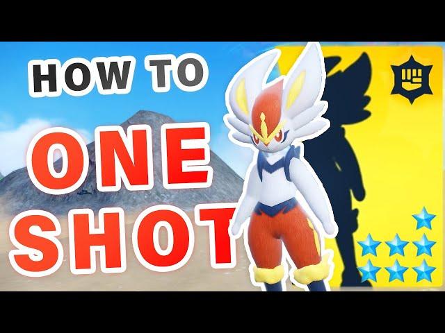 How to ONE SHOT Cinderace Solo in 7 Star Raid ► Pokemon Scarlet & Violet