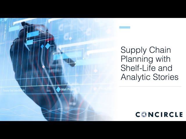 Webinar: SAP IBP Shelf Life Planning & Analytic Stories