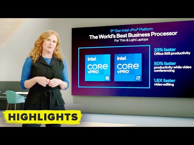 Intel's 2021 processors revealed! Evo Vpro & Core Vpro i5, i7 (with antivirus tutorial)