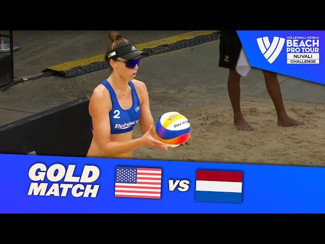 Shaw/Toni vs. Sonneville/Piersma B. - Gold Match Highlights | Nuvali 2024 #BeachProTour