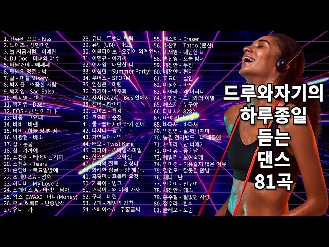 추억의 90~2000년대 댄스곡 총집합! 신나는 히트송 81곡 연속 듣기 추억의 히트송 리믹스,레전드 댄스곡 모음,추억을 소환하다 