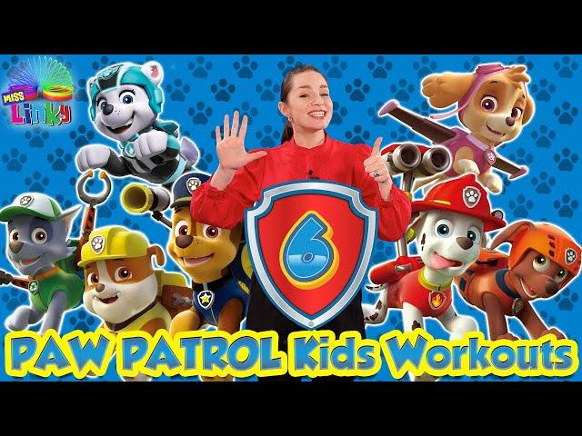 Paw Patrol Kids Workout | Exercise Video for Children | Adventure Run