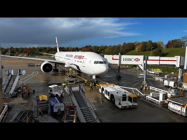 4K | A China Eastern Airlines flight from London Gatwick (EGKK) to Shanghai Pudong | B777-300(ER)