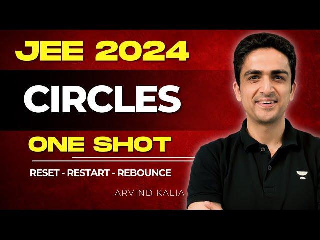 Circles One Shot | JEE Main 2024 | RRR