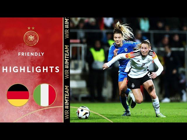 Too many mistakes put Germany in trouble | Germany vs. Italy 1-2 | International Friendly