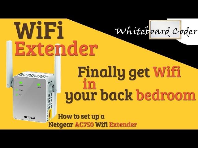 WiFi Extender: Finally get Wifi in your back bedroom!!