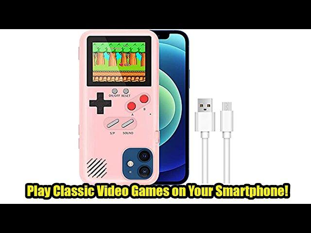 Handheld Retro Game Console Phone Case Play Classic Video Games on Your Smartphone!