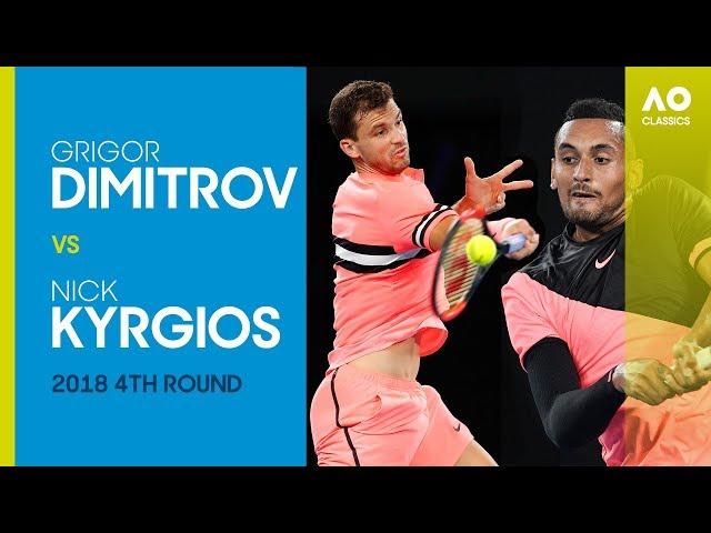 Grigor Dimitrov v Nick Kyrgios - Australian Open 2018 4R | AO Classics