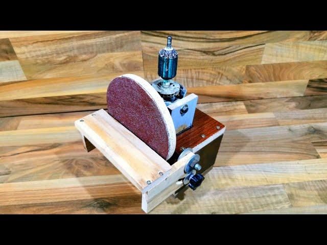 Angle Grinder HACK - Make Disc Sander  DIY