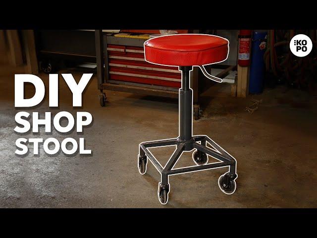 DIY Shop Stool Build | With Adjustable Height