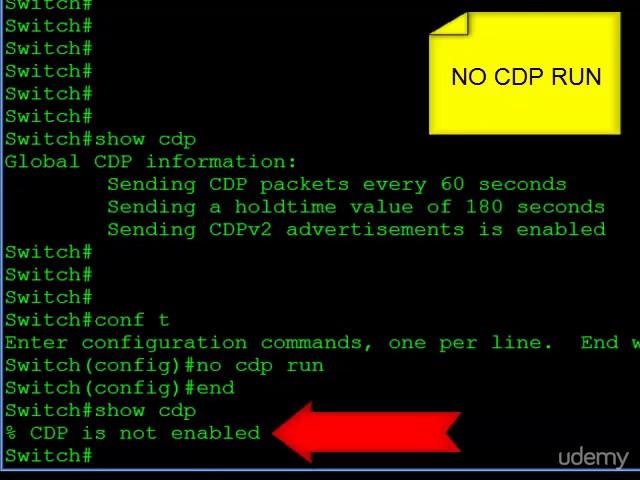 27. Cisco Discovery Protocol CDP