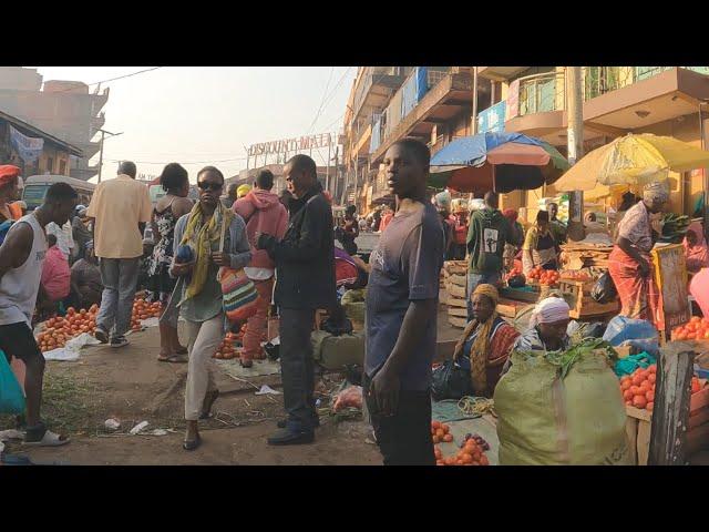 LOCAL COMMUNITY MARKET IN KAMPALA CITY, UGANDAAFRICA