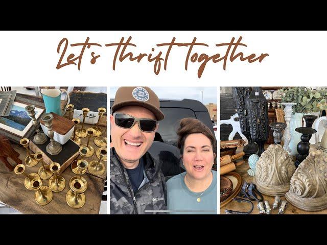 High End Decor for our Antique Shop - Thrift Home Decor with us