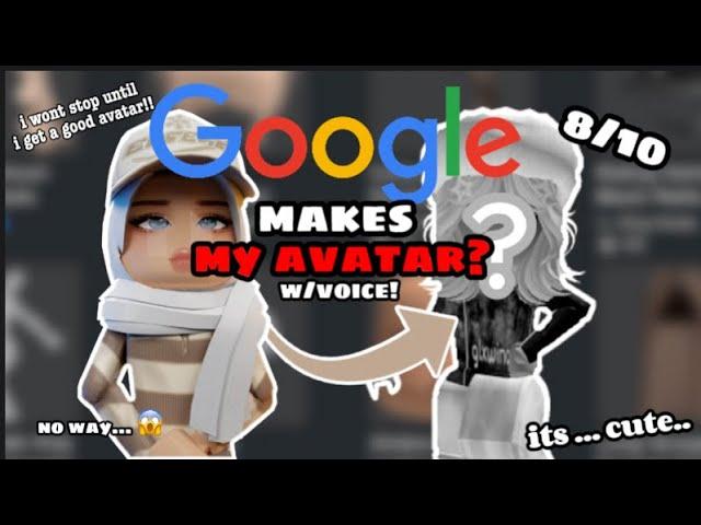 google makes my avatar.. (no way it actually looks decent)