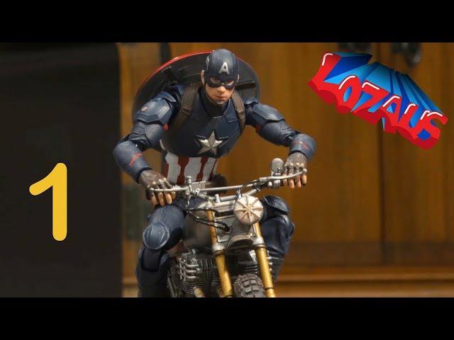 CAPTAIN AMERICA Stop Motion Action Video