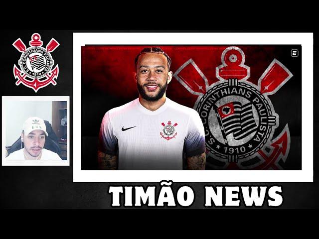 TIMÃO JÁ PODE CONTAR COM DEPAY! FOCO NA COPA BR / NOTICIAS DO CORINTHIANS HOJE