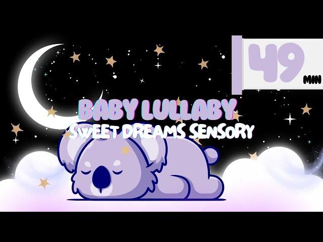 Baby Sensory Lullaby - Sweet Dreams + Calming Music for Babies in 4K