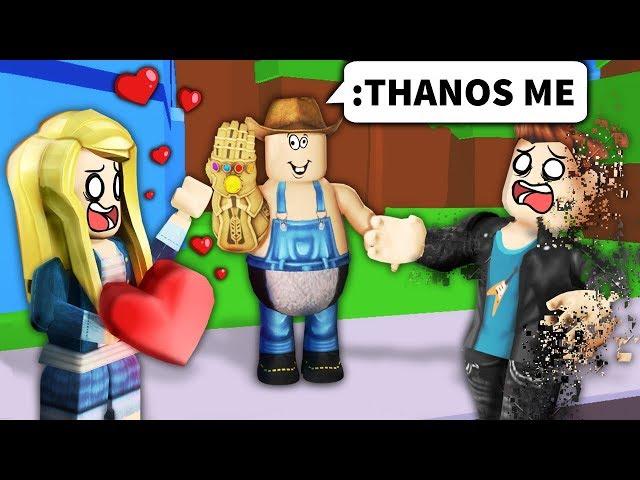 I used ROBLOX ADMIN to THANOS SNAP NOOBS