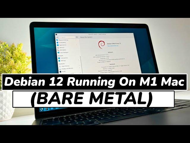 How TO install Debian 12 BookWorm On M1/ M2 Mac  || RUN Debian 12 Natively on Apple silicon MACS