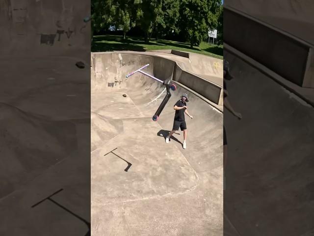 i think he DESERVED IT! #scooter #skatepark #challenge #skit #comedy #funny #skits