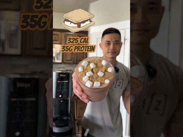 Ninja Creami S’mores Protein Ice Cream. Recipe in the comments!