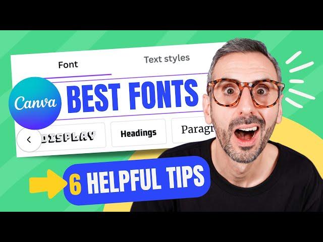 How to Find (and Save) the BEST FONTS in Canva