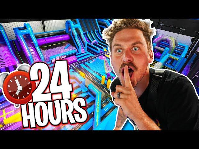 OVERNIGHT CHALLENGE IN MEGA TRAMPOLINE PARK!