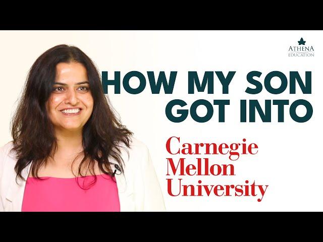 How my son got into Carnegie Mellon University and Georgia Tech | Parent Testimonial