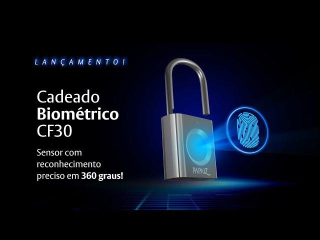 Cadeado Biométrico CF30