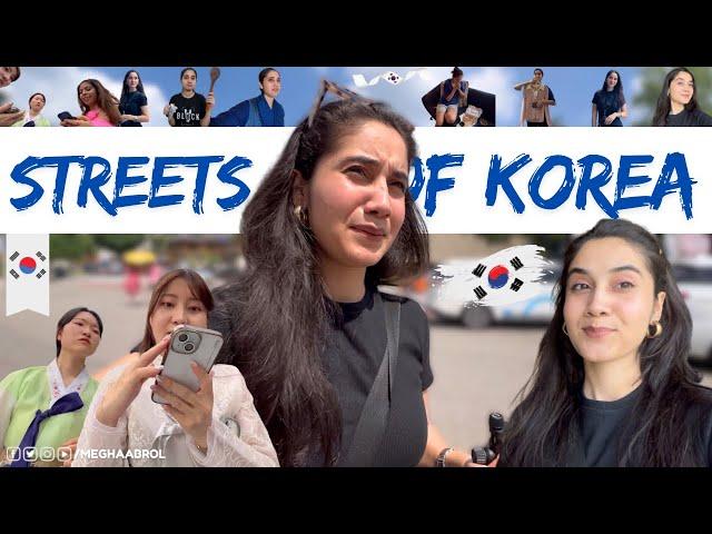 Travel to korea with me  | Exploring Hanbok in streets of korea