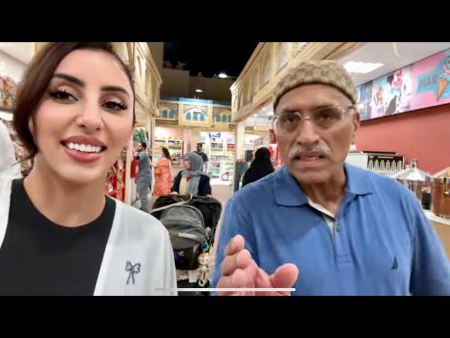 SHOPPING AT DUBAI’s GLOBAL VILLAGE MARKET WITH FATHER IN LAW! The Zaid Family