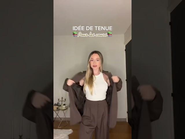 Idée de tenue pour les cours 