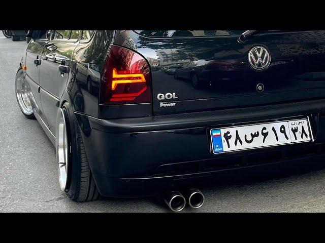 Ignite Your Car Enthusiasm: VW Gol G3 Stance with Custom Lights