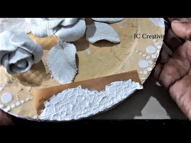 Try this Amazing idea using wall putty/Flower using wall putty/Wallputtycrafts/flower craft ideas