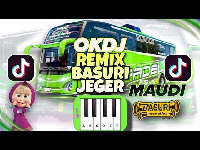 REMIX TELOLET BASURI BUS FADEL MAUDI JB 5,CORTAS MODUL OKDJ | TUTORIAL PIANIKA BASURI #busmania 